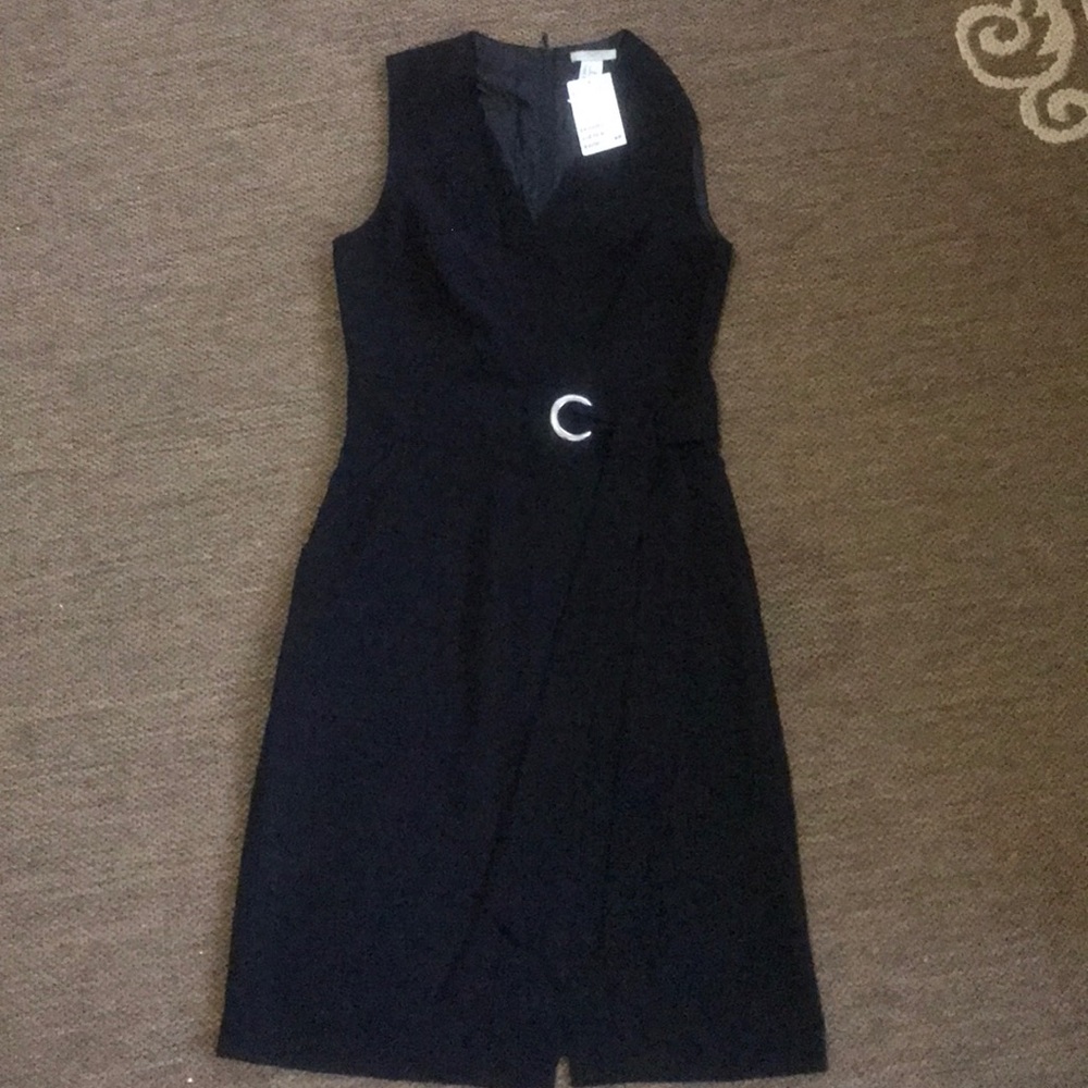 Black Wrapped Dress
